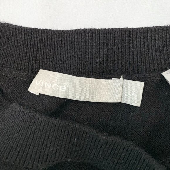 Vince Tie Waist Sweater In Black size XS - Picture 6 of 8